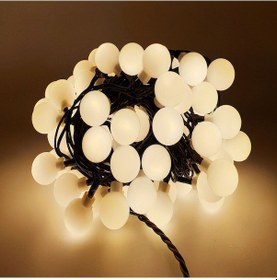Resim 4.30 METRE GÜN IŞIĞI TOP LED IŞIK WARM LİGHT IŞIK 220 V FİŞLİ YILBAŞI AĞACI IŞIĞI GÜN IŞIĞI TOP IŞIK WARM LİGHT LED NOEL Gün Işığı 