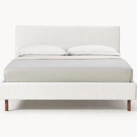 Resim Basic Çift Kişilik Karyola Kırık Beyaz - 200x200 cm 