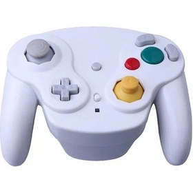 Resim Wii Beyaz İle Uyumlu Ngc Gamepad 2.4g Kablosuz Gamepad İçin 