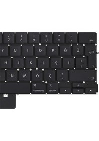 Resim Apple Uyumlu MacBook Air M1 A2337 Klavyekeyboard Us Q Küçük Enter 