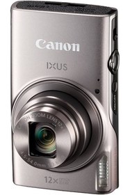 Resim Canon IXUS 285 (ELPH 360) 20.2MP 12X ZOOM WIFI NFC Dijital Fotoğraf Makinesi ( Silver ) 