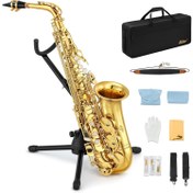 Resim Eastar AS-II Student Mi Bemol Alto Saksafon (Gold Lacquer) 