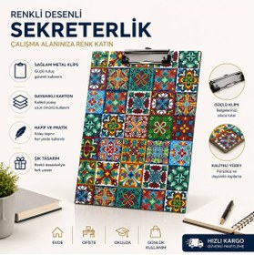 Resim 4nio Sekreterlik Karışık Çini 