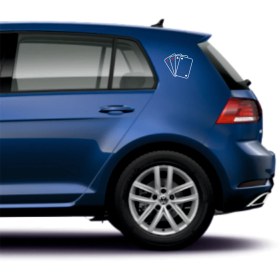 Resim 2Mak Sticker Poker Oyun Kartı Sticker 