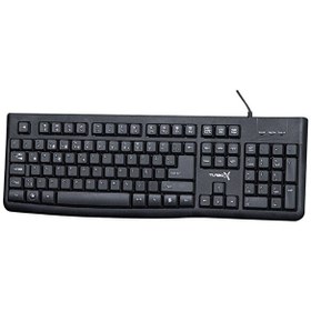 Resim Turbox Black TR-K88 USB Kablolu Siyah Multimedya Standart Q Klavye 