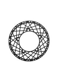 Resim Ebitda West Biking Katlanır Bisiklet Alüminyum Alaşımlı Su Geçirmez Krank Takımı, Renk: 53t Siyah Siyah 