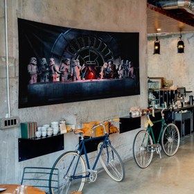 Resim Star Wars Last Supper Duvar Örtüsü 