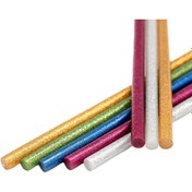 Resim ERA TANITIM Renkli Simli Ince 6'lı Mum Silikon Çubuk 