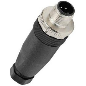 Resim M12 5 Pin Erkek Konnektör 