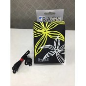 Resim B&t Fotoğraf Makinesi, Telefon Çantası, Aksesuar Çantası 6,5X2X10CM - Çizgili Siyah 