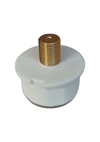 Resim Bosch Uyumlu & Buderus 28mm Kombi Basınç Göstergesi - Manometre ( Beyaz 