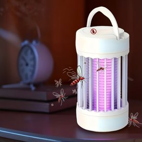 Resim Taşınabilir USB-Powered Sivrisinek Öldürücü Lamba - UV Işıkla Verimli Sinek Tuzak, Sessiz Yatak Odası Kullanımı, Ev ve Ofis İçin İdeal, Duvara Monte Edilebilir ve Masaüstü Tasarımı, Ev İçin Sivrisinek Kovucu, Ofis Sivrisinek Tuzak Çözümü | Sessiz Sinek Kontrolü | Sivrisinek Kovucu Lamba 