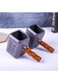 Resim Mobgift Thor Çekiç Tasarımlı Kupa Bardak 
