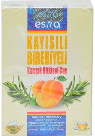 Resim Esila Kayısılı Biberiyeli Karışık Bitkisel Süzen Poşet Çay 45 x 2 G 