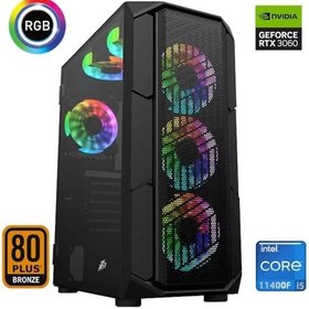 Resim Xsr670 i5 11400F 16GB Ram 1TB M.2 NVMe SSD 12GB RTX3060 27Curved 180Hz Oyun Bilgisayarı 