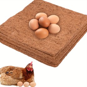 Resim 6 Adet Premium Tavuk Yuva Pedi - Yumurtlayan Tavuklar İçin Kolay Temizlenebilir Yuva Yatağı, Kuş Malzemeleri 
