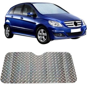 Resim Uv Koruma Katlanır Araç İçi Ön Cam Güneşlik 130 x 60 CM 