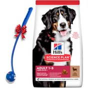 Resim Hills Large Breed İri Irk Kuzulu Köpek Maması 14 Kg + Top Fırlatıcı Oyuncak 