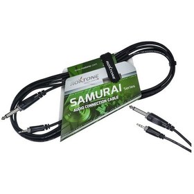 Resim Roxtone RX-K13505 6.3mm Mono - 3.5mm Stereo Kablo 5metre 