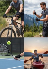 Resim Liggo Hyper Bilek Cırtlı Ağırlık Eldiveni Fitness Eldiveni Body Eldiveni Sporcu Eldiveni 