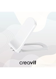 Resim Creavit Lara Thermoplast Yavaş Kapanan Klozet Kapağı KC1603.03.0000E 