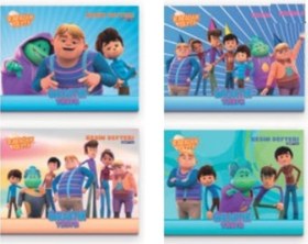 Resim Kutu Klasör Rafadan Tayfa 25x35cm Karışık Renk 1 Adet Karışık 
