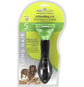 Resim Furminator Long Hair Uzun Tüylü Köpek Tarağı S Boy 