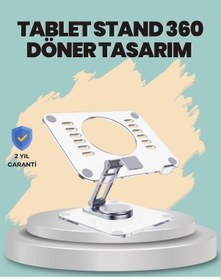 Resim Gld-spt- Çift Eksenli Ayarlanabilir Tablet Destek Standı 