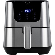 Resim Gri Renkli Hafif ve Şık Kızartma Cihazı, Pratik ve Güvenli Kullanım 