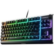 Resim Steelseries Apex 3 Hibrit Mekanik Oyun Klavyesi Apex 3 Tkl 
