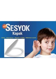 Resim Geseus Acore Amortisörlü Yavaş Kapanır Oval Klozet Kapağı - 968 