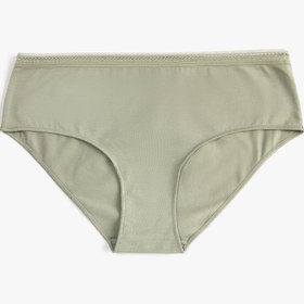 Resim Hipster Külot Basic Pamuklu Beli Dantelli 
