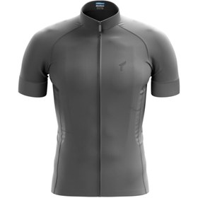 Resim Freysport Gri Yazlık Kısa Kollu Bisiklet Forması 