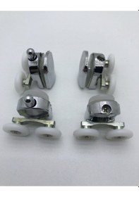 Resim Duşakabin Teker Seti 4'lü Set 2 Alt -2 Üst 22 Mm Teker Çapı Diğer 