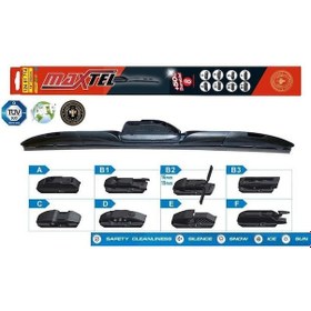 Resim Silecek Süpürgesi Unıversal Hybrıd 8 Aparat 28" 700mm 