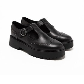 Resim Kadın Oxford ( Klasik) I514000D 100 NeroGiardini GUANTO NERO TR TAVERNA 7724 LIGH Nero 