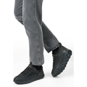 Resim Geox Erkek Siyah U Spherıca 4x4 B Abx A - Text+ Bağcıklı Kalın Tabanlı Kumaş Sneaker U56FDA0119JC9999 