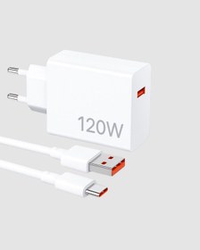 Resim Flzdgnkr 120w Süper Hızlı Şarj Adaptörü Type-c Kablo Dahil, Yüksek Voltaj Korumalı 