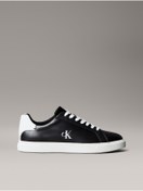 Resim Calvin Klein Leather Signature Logo Trainers 