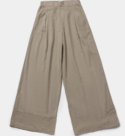 Resim Colin's Regular Fit Yüksel Bel Geniş Paça Kadın Yeşil Pantolon 