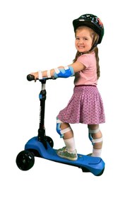 Resim Elektron Kids S3 Elektirikli Çocuk Scooter (Mavi) 