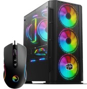 Resim Zeiron Power X45 İ5-9400F 16GB 128GB+1TB GTX1050Ti Oyun Bilgisayar 128GB SSD+1TB HDD RGB 4 FANLI GAMING OYUNCU BİLGİSAYARI