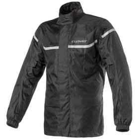 Resim Clover Garajj Wet Jacket Pro Wp Üst Yağmurluk Siyah 