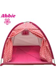 Resim Abbie Çicekci Kız Çocuk Oyun Çadırı Eko Pembe 