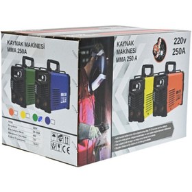 Resim makina dünyası Tiger King 250 Amper Dijital Göstergeli İnvertör Kaynak Makinesi Yeşil 