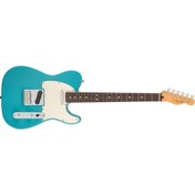 Resim FENDER Player Iı Telecaster Gülağacı Klavye Aquatone Blue Elektro Gitar 