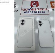Resim Apple iPhone 16 İkinci El TR | 128 GB | Beyaz İkinci El İPHONE 16 128 GB BEYAZ 1 AYLIK PİL 100 GÜVEN TECH'den