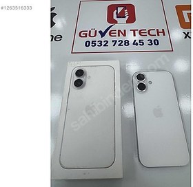 Resim Apple iPhone 16 İkinci El TR | 128 GB | Beyaz 