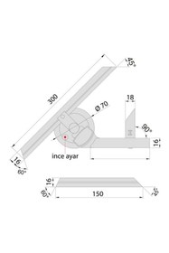 Resim Genel Markalar 2372-360 Universal Açı Ölçer 