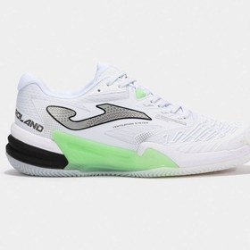 Resim Joma Trolw2502ac 2502 Roland Erkek Toprak Kort Beyaz Tenis Ayakkabı Beyaz 